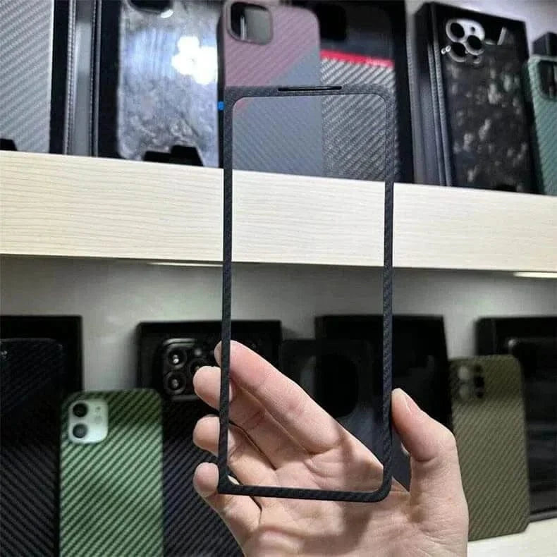 Carbon Fiber Texture Hard Case for Samsung Z Fold5 Samsung Z Fold5 - Ktusu