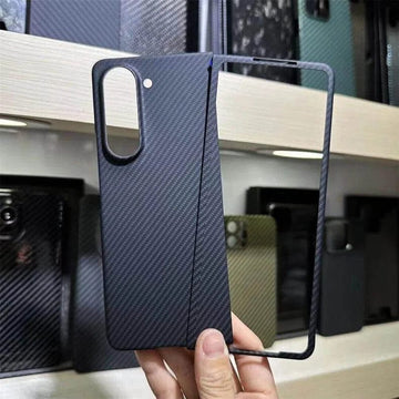 Carbon Fiber Texture Hard Case for Samsung Z Fold5 Samsung Z Fold5 - Ktusu