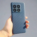 Carbon Fiber Texture Slim PC Case for OnePlus 10 Pro OnePlus 10 Pro / Blue - Ktusu