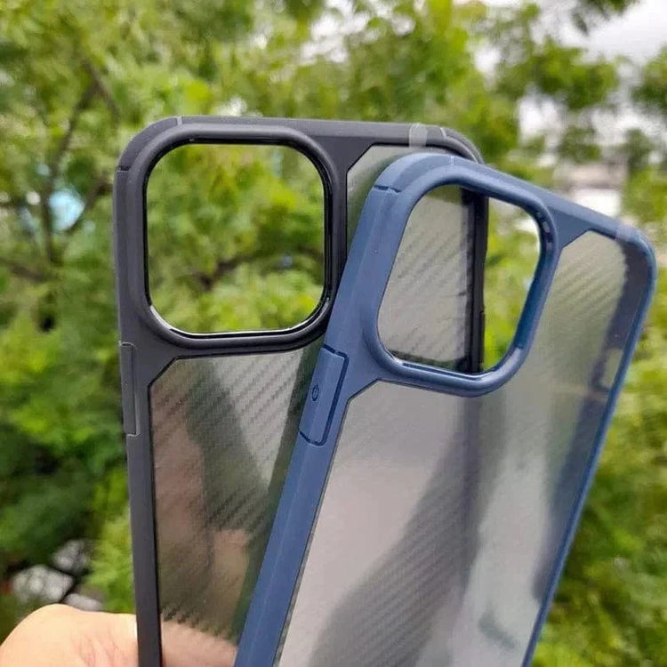 Carbon Super Strong Case for iPhone 14 Plus iPhone 14 Plus / Blue - Ktusu