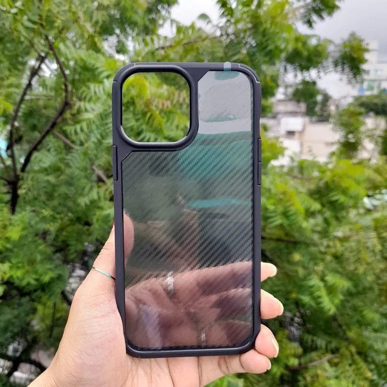 Carbon Super Strong Case for iPhone 14 Plus iPhone 14 Plus / Black - Ktusu