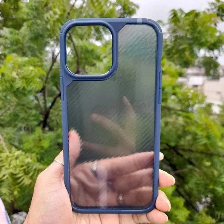 Carbon Super Strong Case for iPhone 14 Plus iPhone 14 Plus / Blue - Ktusu