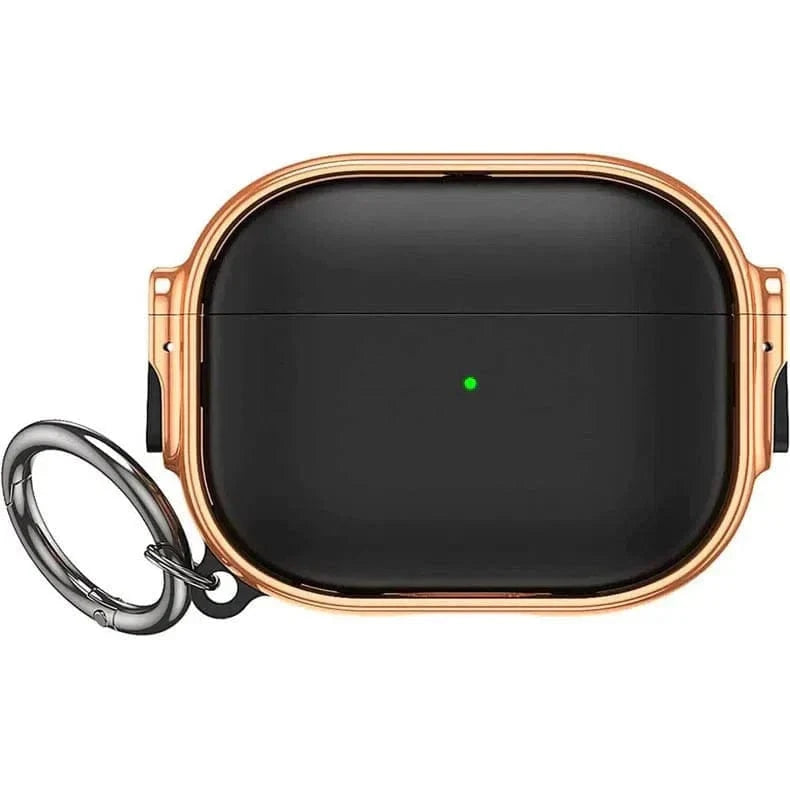 Chrome Eggshell Buffer Side Locks Cover for Airpods Pro Airpods Pro / Black Bronze - Ktusu