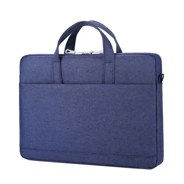 Classic Portable Laptop Sleeve & Handbag Up to 13.3 inch Laptop / Blue - Ktusu