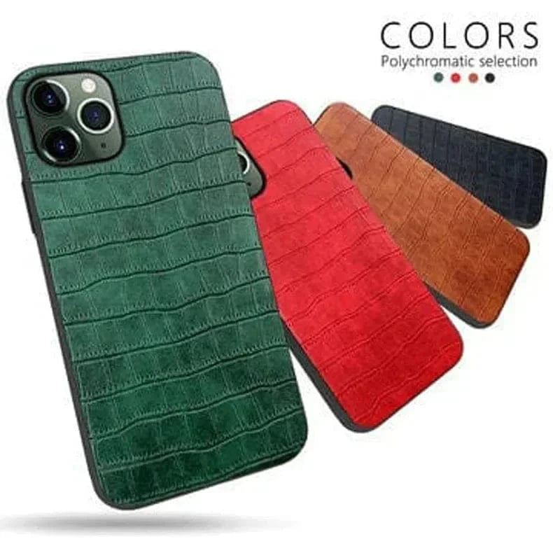 Crocodile TPU Leather Texture Hard Case for iPhone 14 Plus - Ktusu