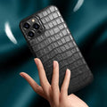 Crocodile TPU Leather Texture Hard Case for iPhone 14 Plus - Ktusu