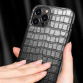Crocodile TPU Leather Texture Hard Case for iPhone 14 Plus - Ktusu