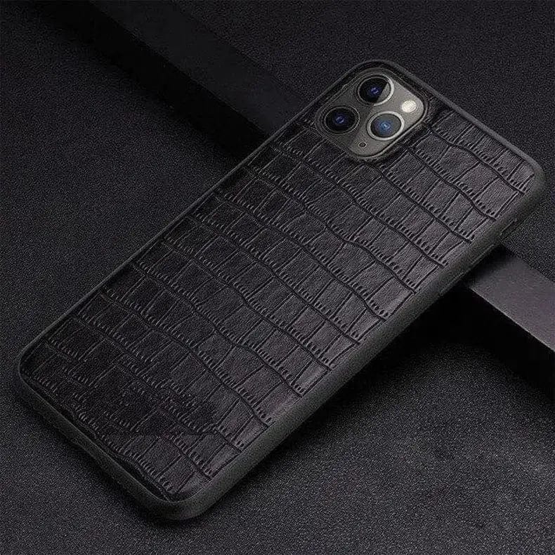 Crocodile TPU Leather Texture Hard Case for iPhone 14 Plus - Ktusu