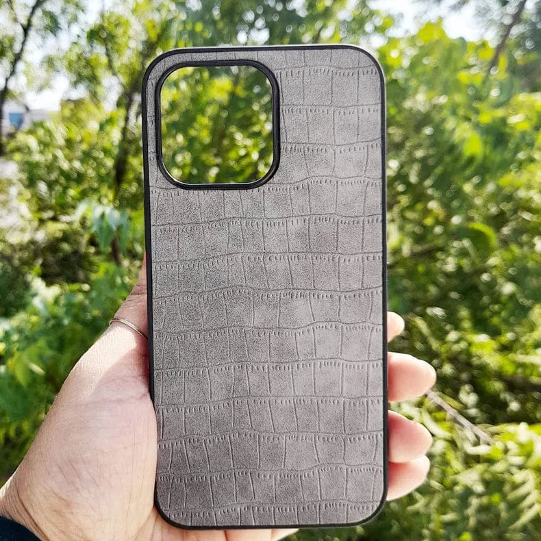 Crocodile TPU Leather Texture Hard Case for iPhone 14 Plus - Ktusu
