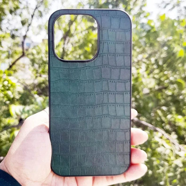 Crocodile TPU Leather Texture Hard Case for iPhone 14 Plus - Ktusu