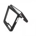 Crystal Clear Glossy Hybrid Matte Bumper Case for Samsung Z Flip6 Samsung Z Flip6 / Black - Ktusu