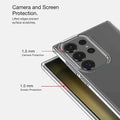 Crystal Clear Hard Back Soft TPU Edge Case for Samsung S23 - Ktusu