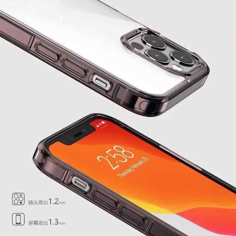 Crystal Clear Hard Case for iPhone 16 Plus - Ktusu