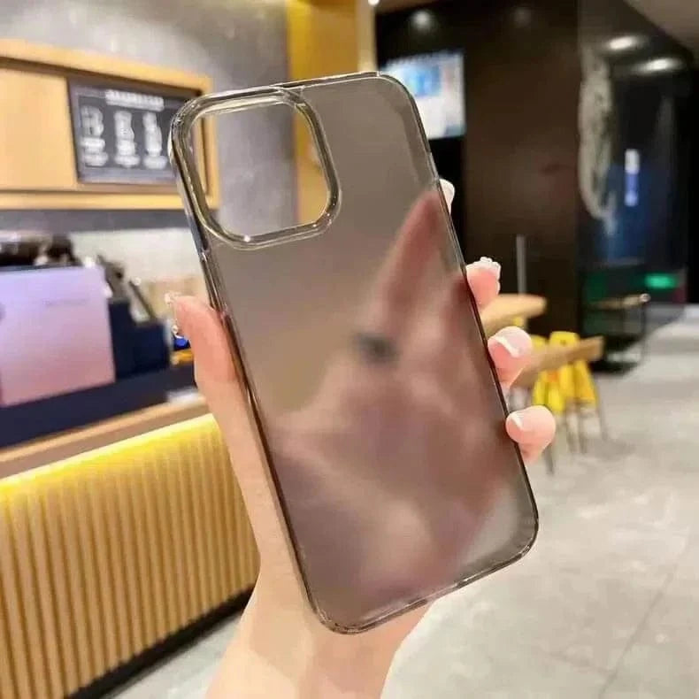 Crystal Clear Hard Case for iPhone 16 Plus iPhone 16 Plus / Smoke Matte - Ktusu