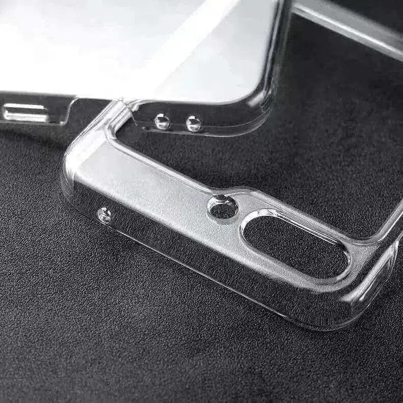 Crystal Clear Hard Case for Samsung Z Flip5 Samsung Z Flip5 - Ktusu