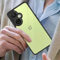 Crystal Clear Hybrid Matte Side Hard Case for OnePlus Nord CE 3 Lite OnePlus Nord CE 3 Lite / Black - Ktusu