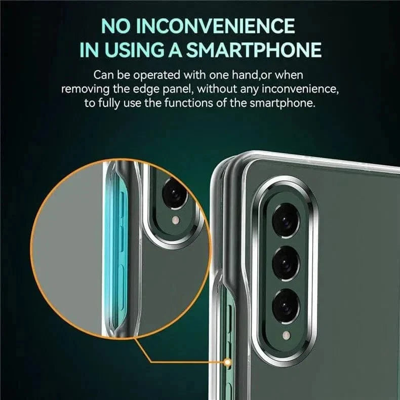 Crystal Clear Transparent Case for Samsung Z Fold5 Samsung Z Fold5 - Ktusu