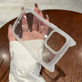 Cute 3D Cat Ears Kitty Soft TPU Case for iPhone 14 iPhone 14 / clear - Ktusu
