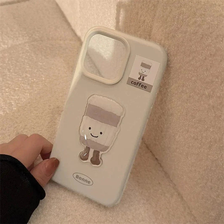 Cute 3D Patterns Silicone TPU Case for iPhone 13 Pro Max iPhone 13 Pro Max / Chiot - Ktusu