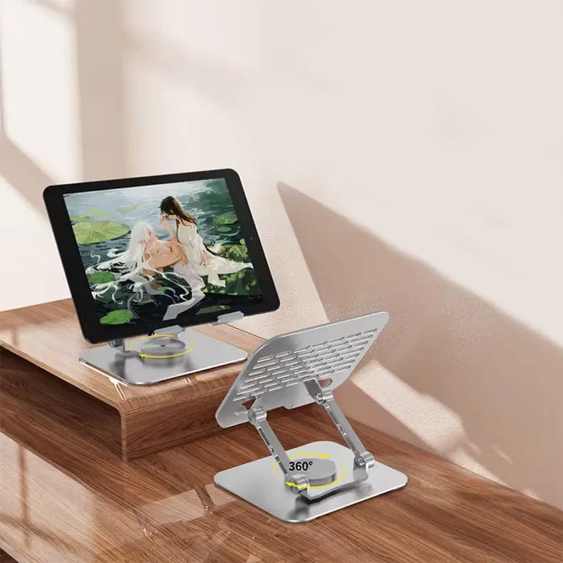 D1 360 Rotatable Bracket Adjustable Phone & Tablet Stand Dark Grey - Ktusu