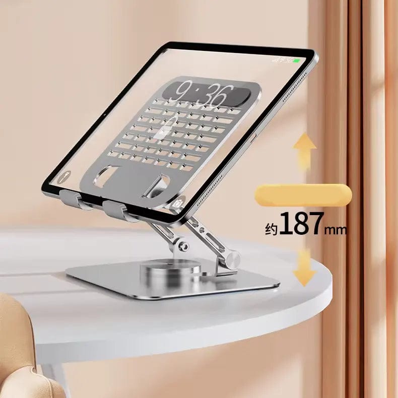 D1 360 Rotatable Bracket Adjustable Phone & Tablet Stand Dark Grey - Ktusu