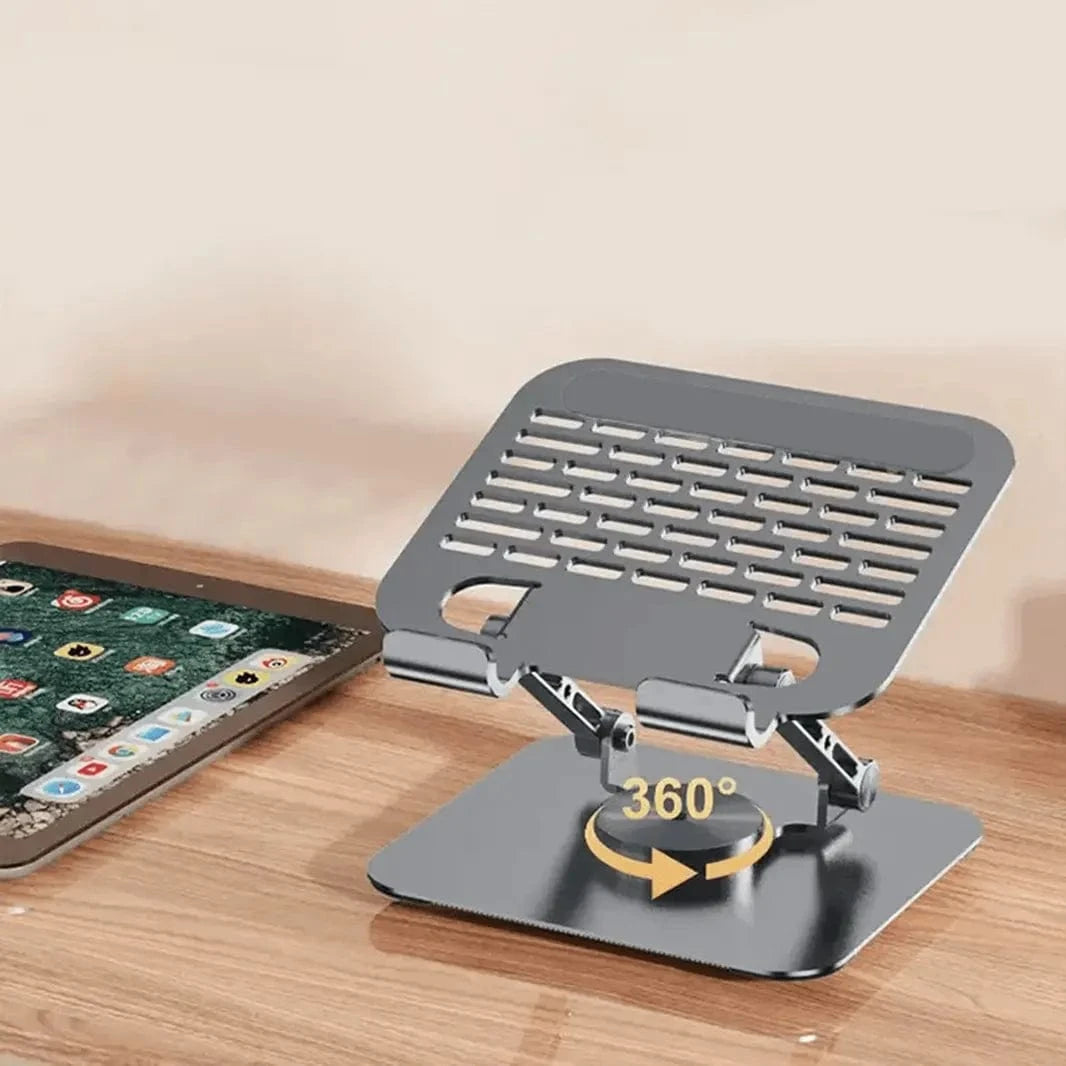 D1 360 Rotatable Bracket Adjustable Phone & Tablet Stand Dark Grey - Ktusu