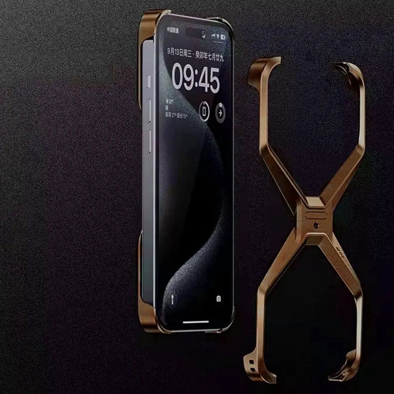 Detachable Metal Cool Alloy Frame Case for iPhone 16 Pro - Ktusu