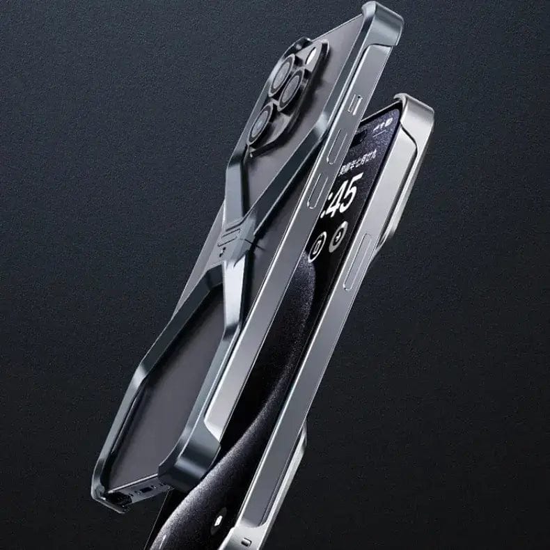 Detachable Metal Cool Alloy Frame Case for iPhone 16 Pro - Ktusu