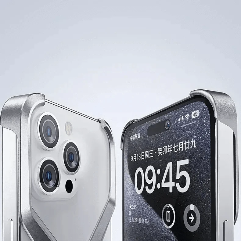 Detachable Metal Cool Alloy Frame Case for iPhone 16 Pro - Ktusu