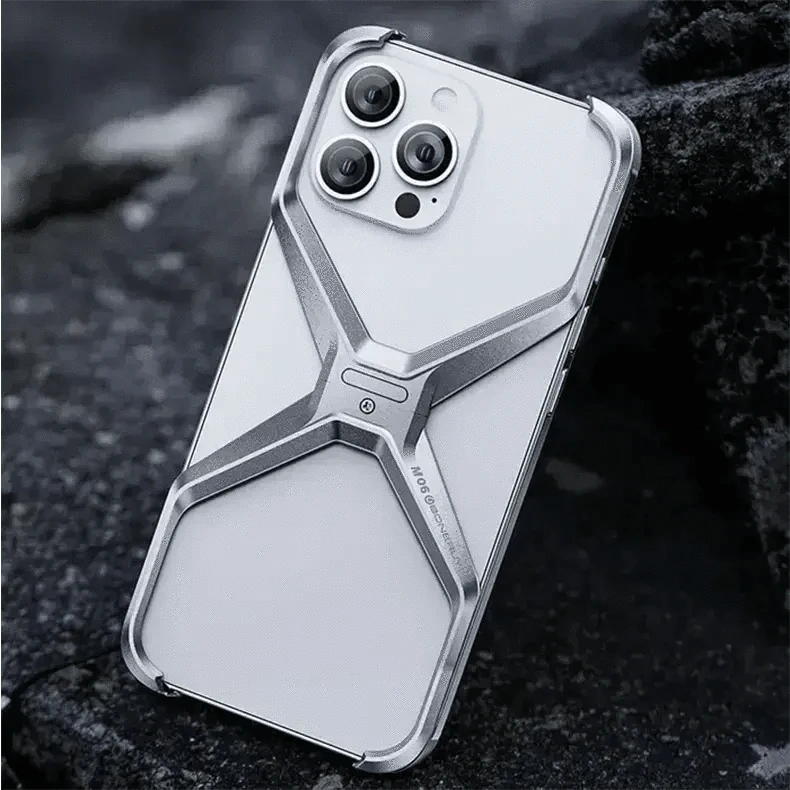 Detachable Metal Cool Alloy Frame Case for iPhone 16 Pro - Ktusu
