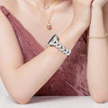 Diamond Bling Rhinestone Stainless Steel Band for Apple Watch 38 | 40 | 41 | 42mm S10 - Ktusu
