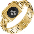 Diamond Metal Stainless Steel Chain Bracelet Band for Apple Watch 38 | 40 | 41 | 42mm S10 - Ktusu