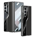 Electroplated Soft TPU PU Leather Case for Samsung Z Fold6 Samsung Z Fold6 / Black - Ktusu