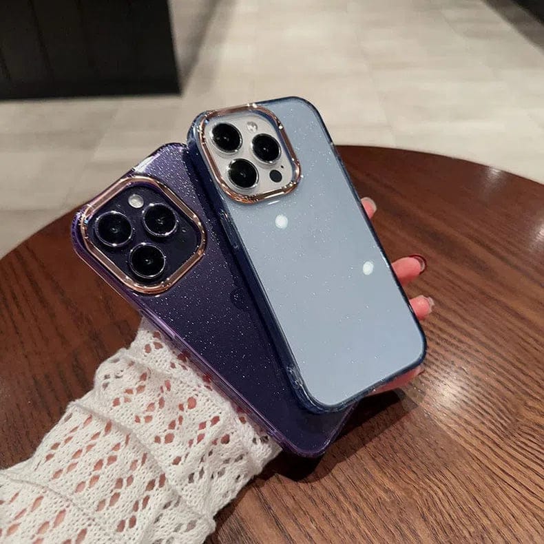 Fashion Bling Glitter Translucent Case for iPhone 14 Pro - Ktusu