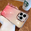Fashion Bling Glitter Translucent Case for iPhone 16 Plus iPhone 16 Plus / Gradient Black - Ktusu