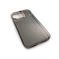 Fashion Bling Glitter Translucent Case for iPhone 16 Plus iPhone 16 Plus / Gradient Black - Ktusu