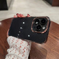 Fashion Bling Glitter Translucent Case for iPhone 16 Plus iPhone 16 Plus / Gradient Black - Ktusu