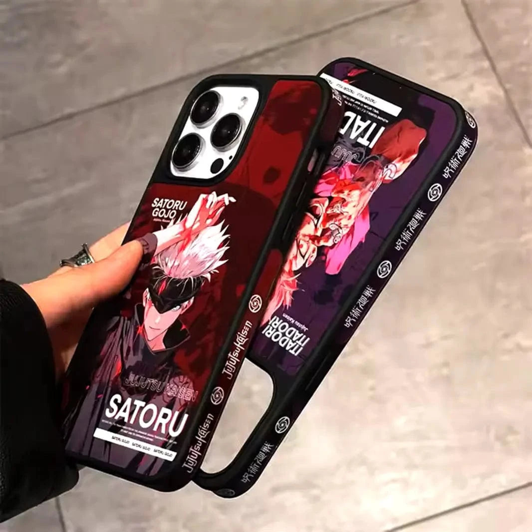 Fashion Cartoon Anime Print PC Case for iPhone 15 Pro - Ktusu