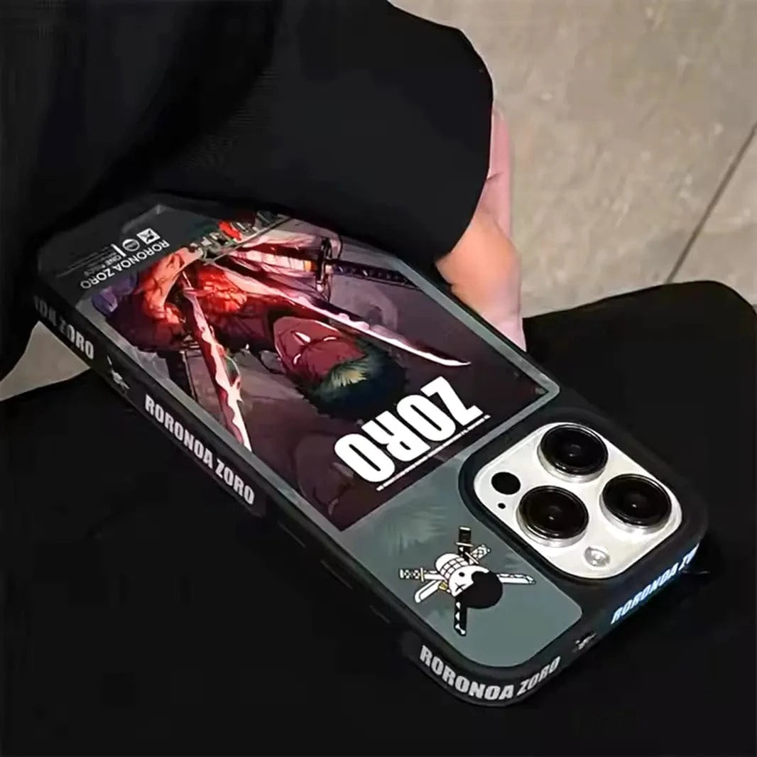 Fashion Cartoon Anime Print PC Case for iPhone 15 Pro - Ktusu