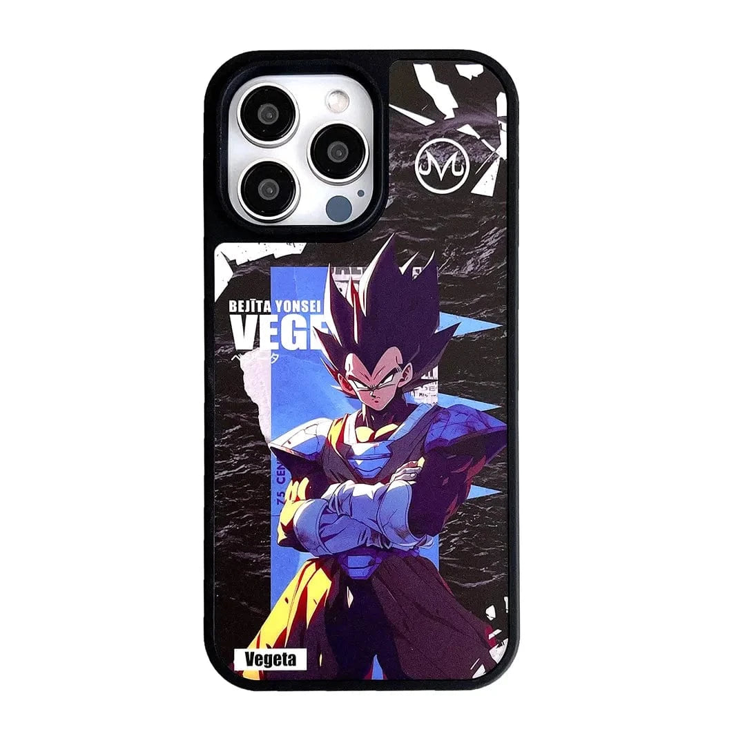 Fashion Cartoon Anime Print PC Case for iPhone 15 Pro iPhone 15 Pro / Bejita Yonsei - Ktusu