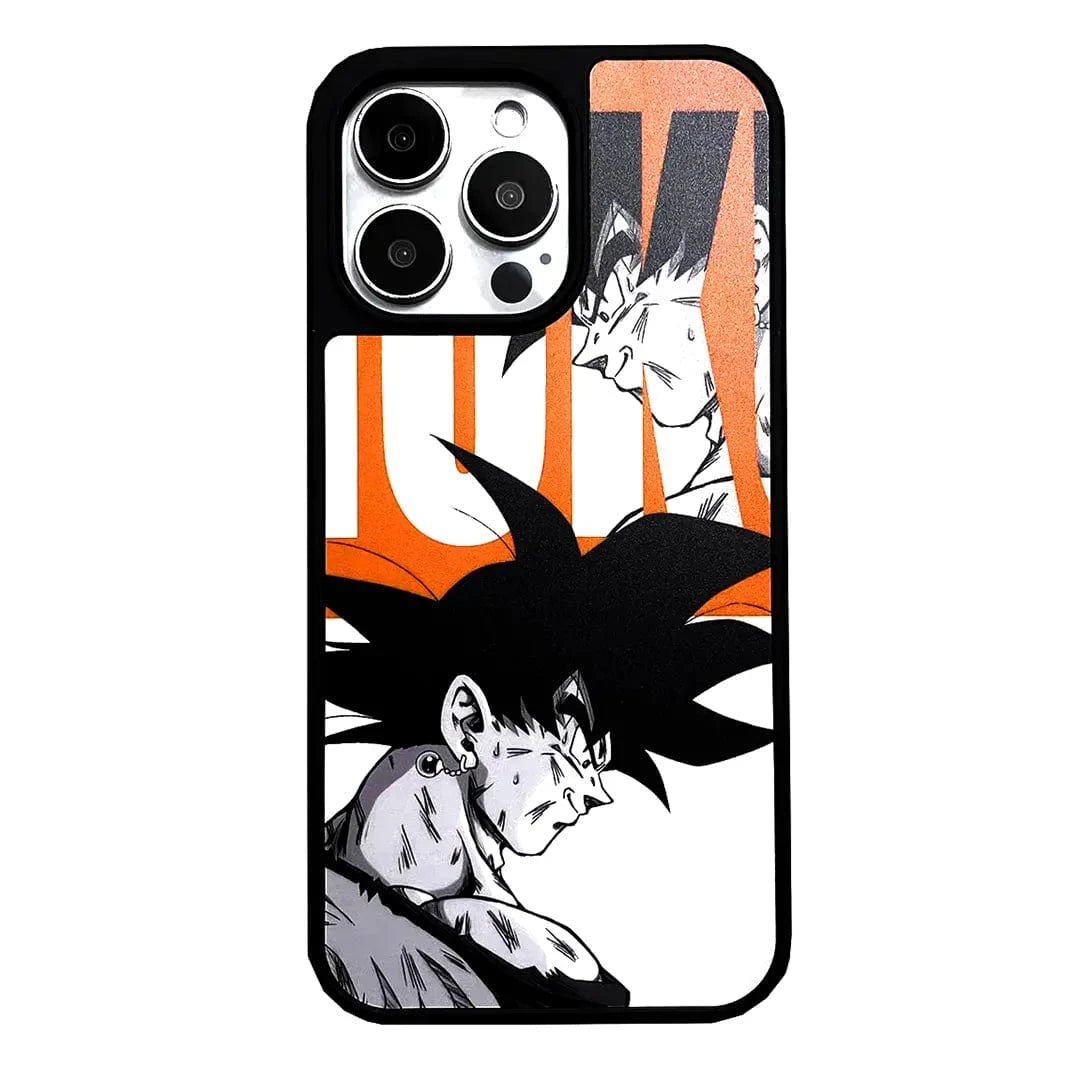 Fashion Cartoon Anime Print PC Case for iPhone 15 Pro iPhone 15 Pro / Goku - Ktusu