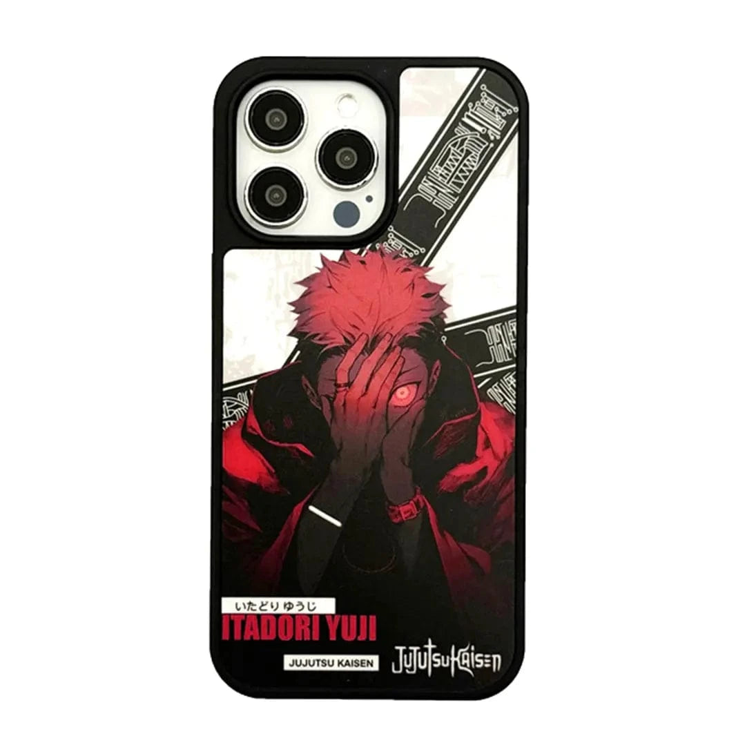 Fashion Cartoon Anime Print PC Case for iPhone 15 Pro iPhone 15 Pro / Itadori Yuji - Ktusu
