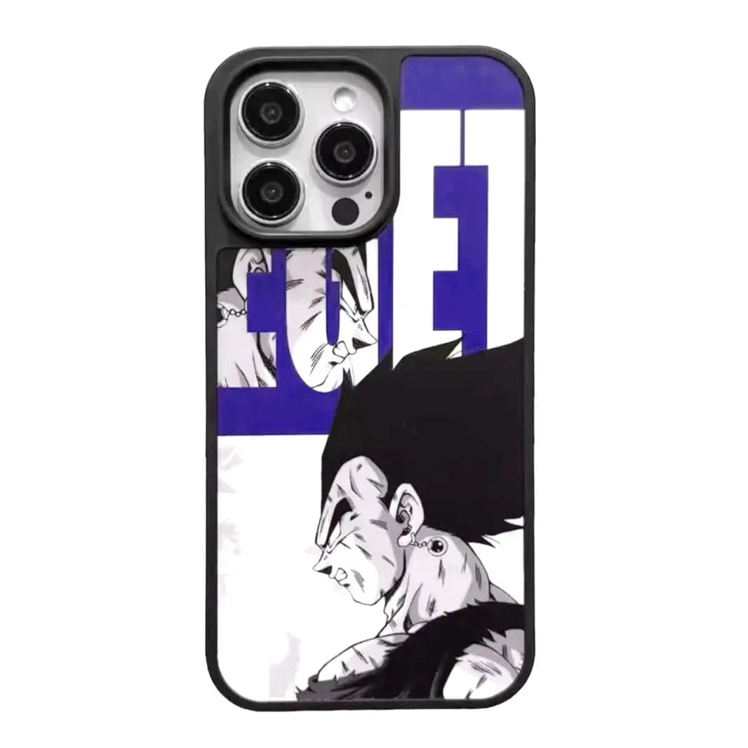 Fashion Cartoon Anime Print PC Case for iPhone 15 Pro iPhone 15 Pro / Vegeta - Ktusu