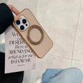 Fluted Texture Magnetic Kickstand Matte Case for iPhone 16 Plus - Ktusu