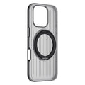 Fluted Texture Magnetic Kickstand Matte Case for iPhone 16 Plus - Ktusu