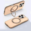 Fluted Texture Magnetic Kickstand Matte Case for iPhone 16 Plus - Ktusu