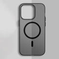 Fluted Texture Magsafe Clear Case for iPhone 15 Pro Max - Ktusu