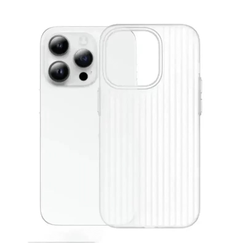 Fluted Texture Magsafe Matte Case for iPhone 16 Plus - Ktusu