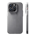 Fluted Texture Magsafe Matte Case for iPhone 16 Plus iPhone 16 Plus / without magsafe / Smoke - Ktusu