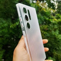 Fluted Texture MagSafe Matte Case for Samsung S23 Ultra - Ktusu